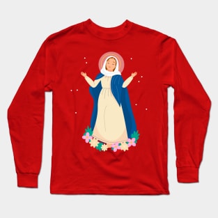 Virgin Mary Long Sleeve T-Shirt